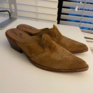 Patricia Nash Western Boot Clog Mule